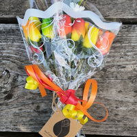 Fall Harvest Flower Bouquet - The Original Wooden Rose