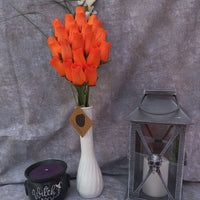 All Orange Halloween Wooden Rose alloween Bouquet - The Original Wooden Rose