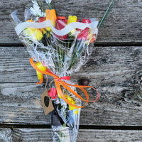 Fall Harvest Flower Bouquet - The Original Wooden Rose