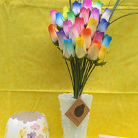 Spring Easter Wooden Rose Flower Bouquet - The Original Wooden Rose