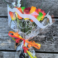 Fall Harvest Flower Bouquet - The Original Wooden Rose