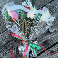 Christmas Flower Bouquet - The Original Wooden Rose