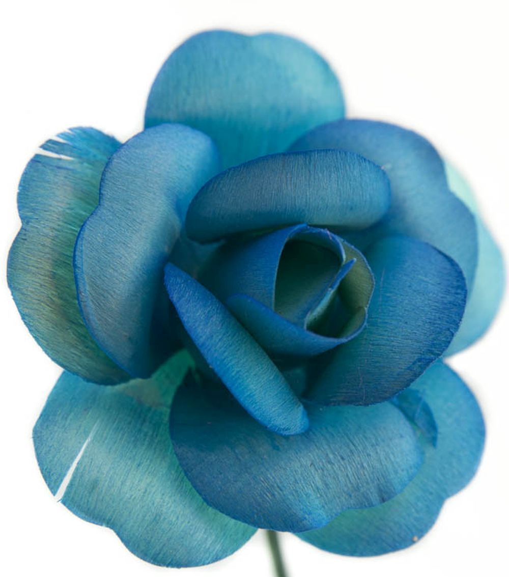 Wholesale Full Open Bud Wooden Roses FULL CASE 100 Bunches, Mix and Match Colors, Price is per Bunch