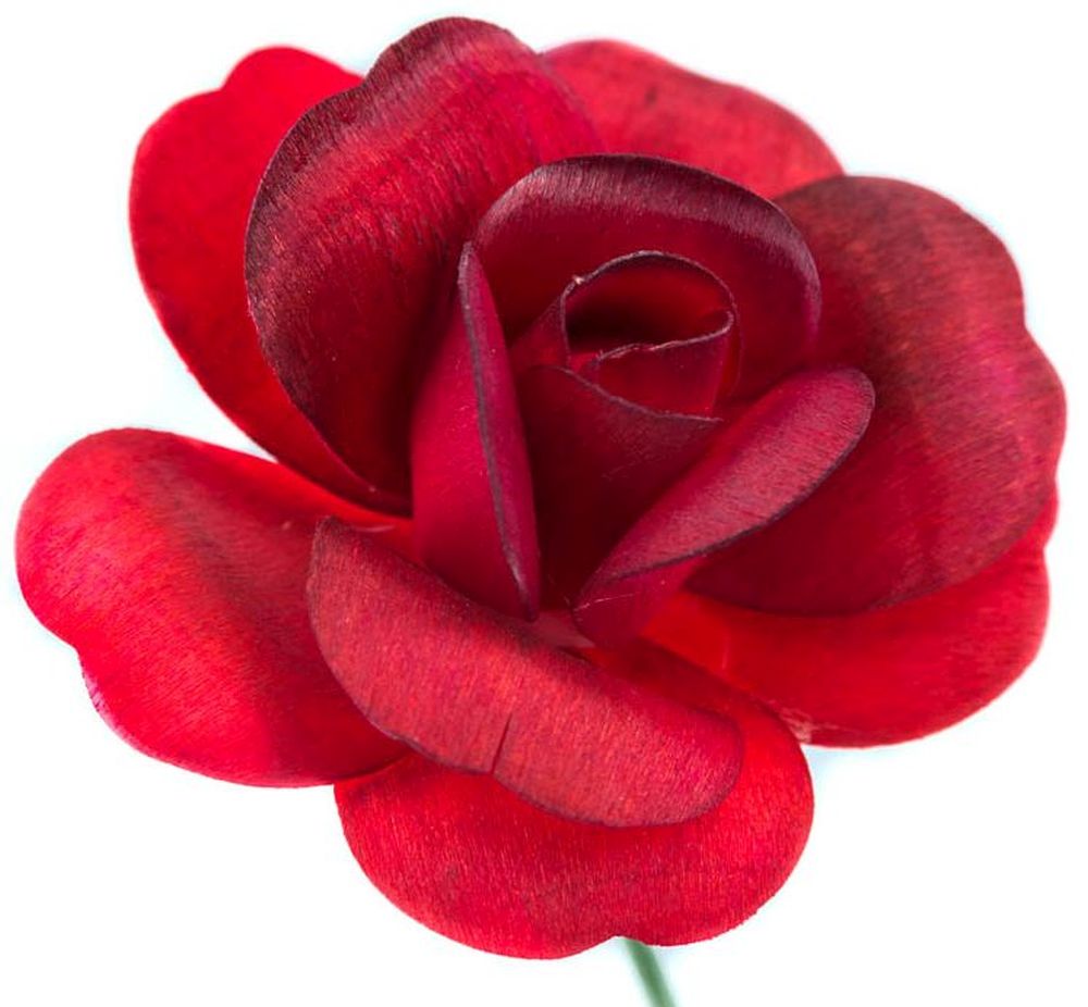 Wholesale Full Open Bud Wooden Roses FULL CASE 100 Bunches, Mix and Match Colors, Price is per Bunch