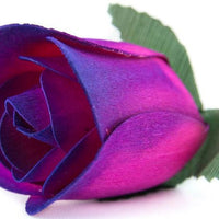 Wholesale Half Open Bud Wooden Roses FULL CASE 100 Bunches, Mix and Match Colors, Price is per Bunch