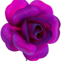 Wholesale Full Open Bud Wooden Roses FULL CASE 100 Bunches, Mix and Match Colors, Price is per Bunch