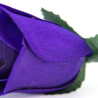 Wholesale Half Open Bud Wooden Roses FULL CASE 100 Bunches, Mix and Match Colors, Price is per Bunch