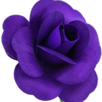 Wholesale Full Open Bud Wooden Roses FULL CASE 100 Bunches, Mix and Match Colors, Price is per Bunch