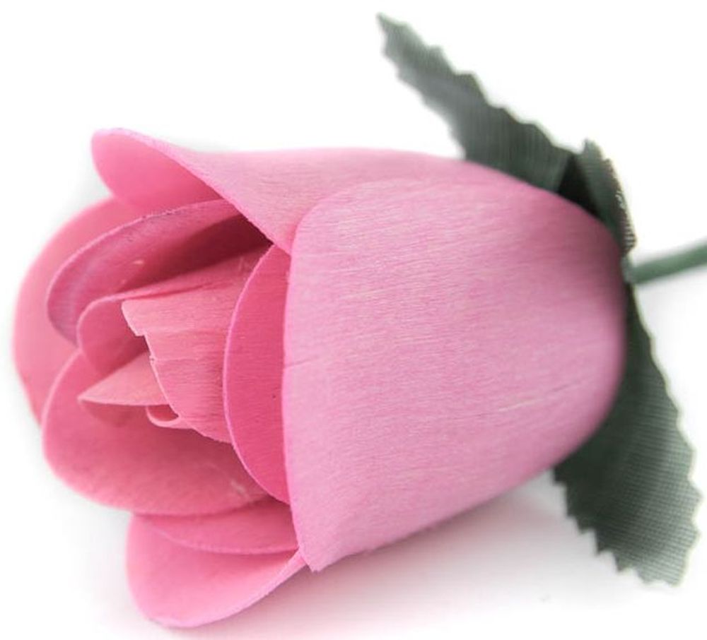 Wholesale Half Open Bud Wooden Roses FULL CASE 100 Bunches, Mix and Match Colors, Price is per Bunch