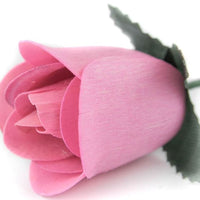 Wholesale Half Open Bud Wooden Roses FULL CASE 100 Bunches, Mix and Match Colors, Price is per Bunch